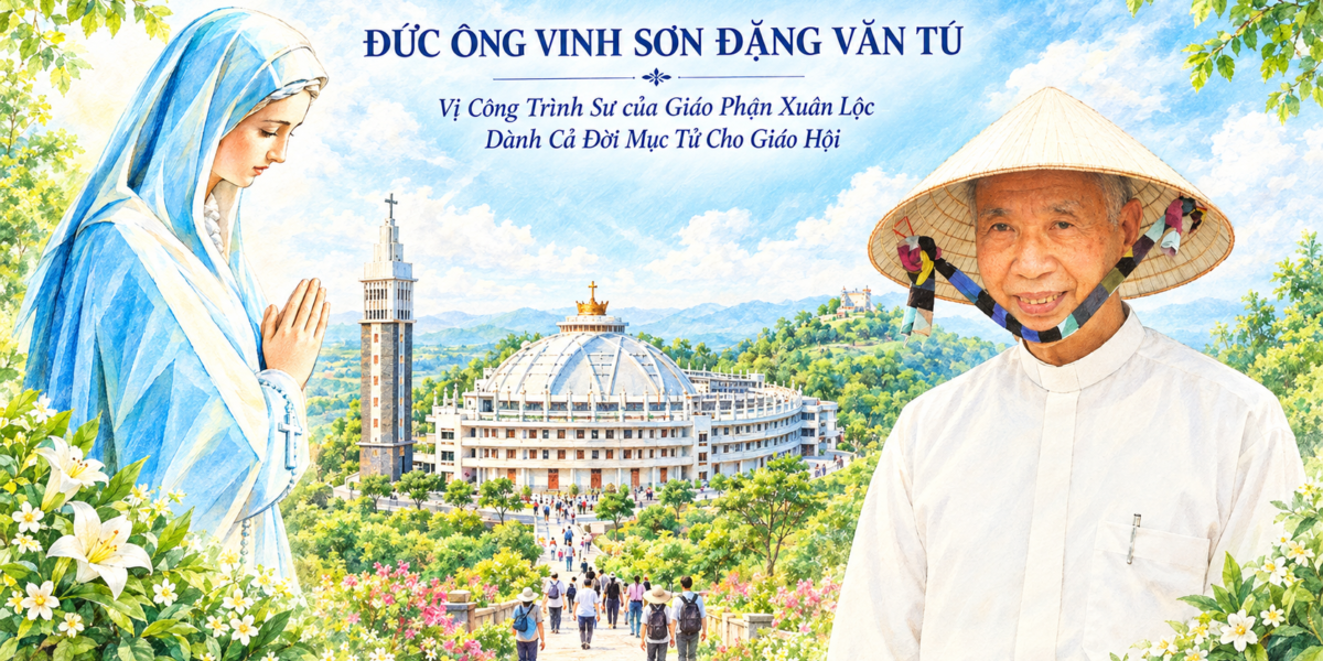 ĐỨC ÔNG VINH SƠN ĐẶNG VĂN TÚ “ TẤM LÒNG VỊ MỤC TỬ  DÀNH TRỌN CHO GIÁO PHẬN XUÂN LỘC “